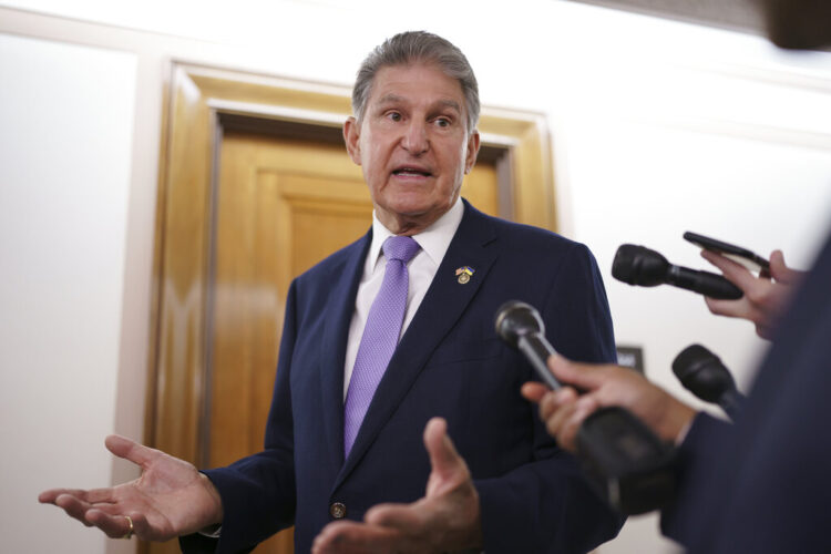 Manchin tests positive for COVID-19